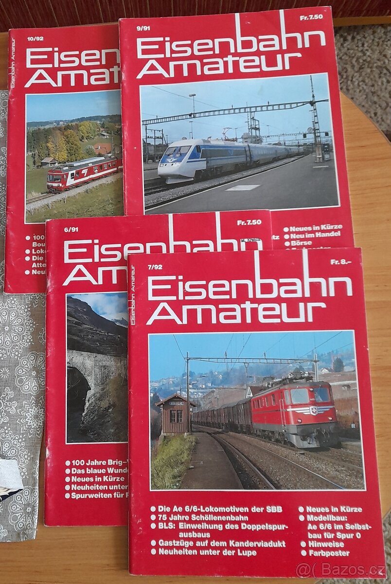 Eisenbahn Amateur, dovoz Ch (železnice) - 4