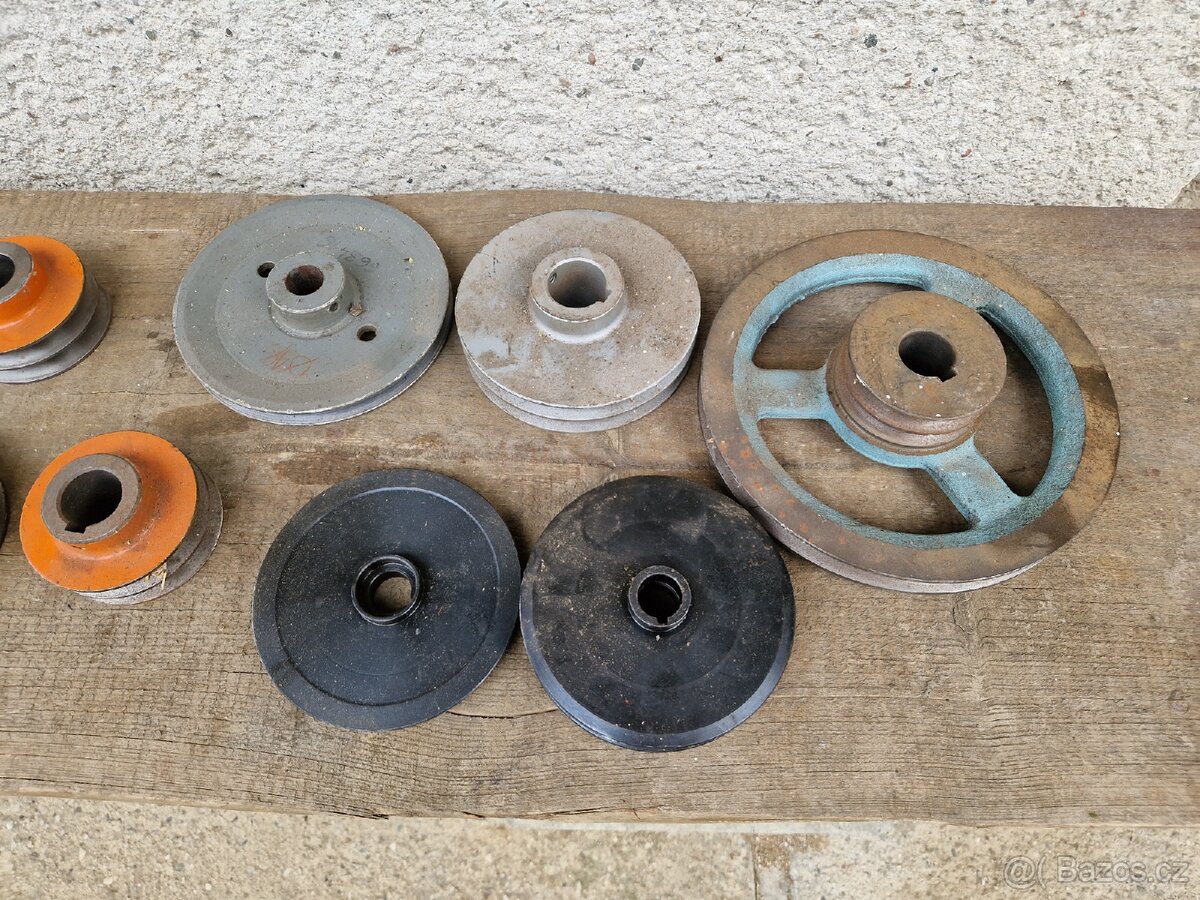 Řemenice pro elektromotory 15 ks - 4