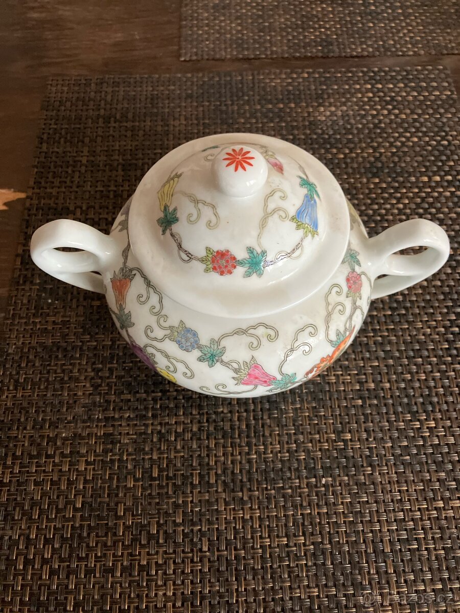 Porcelánový čajový set - 4