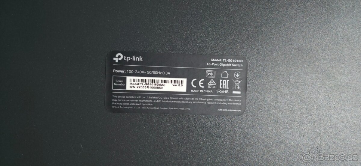 Switch TP-Link TL-SG1016D - 4