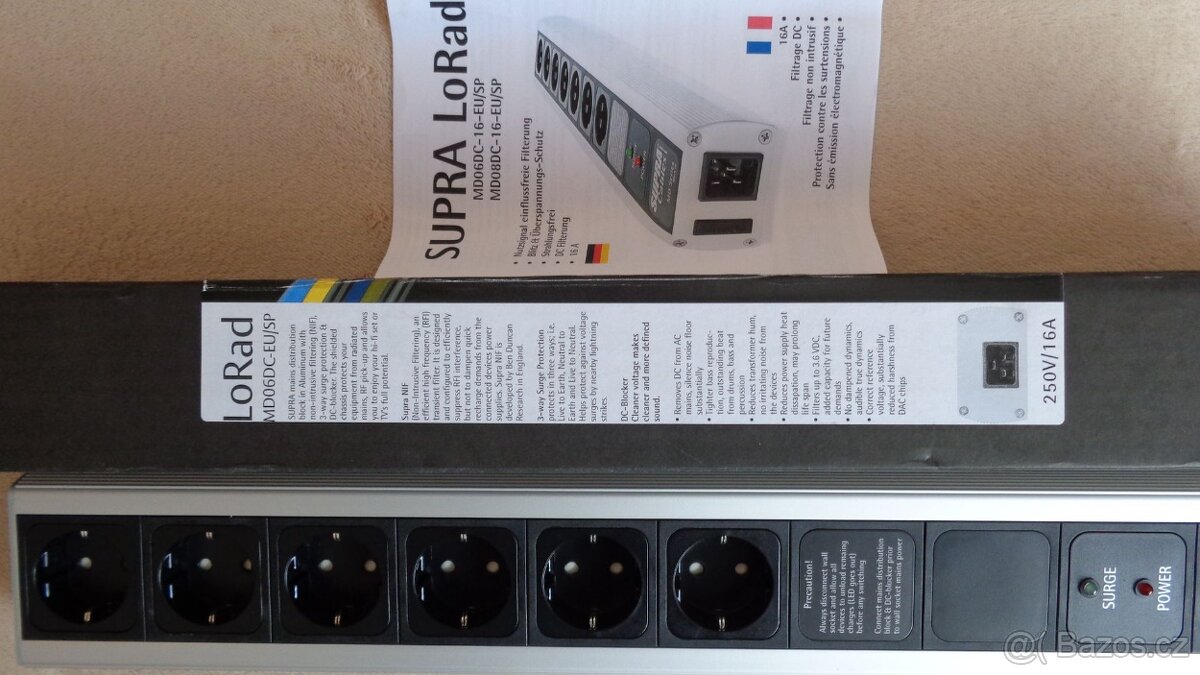 Supra Mains Block LoRad MD06DC-16-EU/SP Mk3.1 - 4