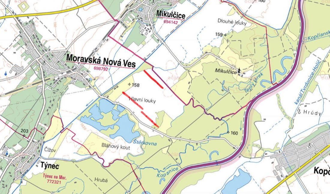 Zemědělská půda, prodej, Moravská Nová Ves, Břeclav - 4