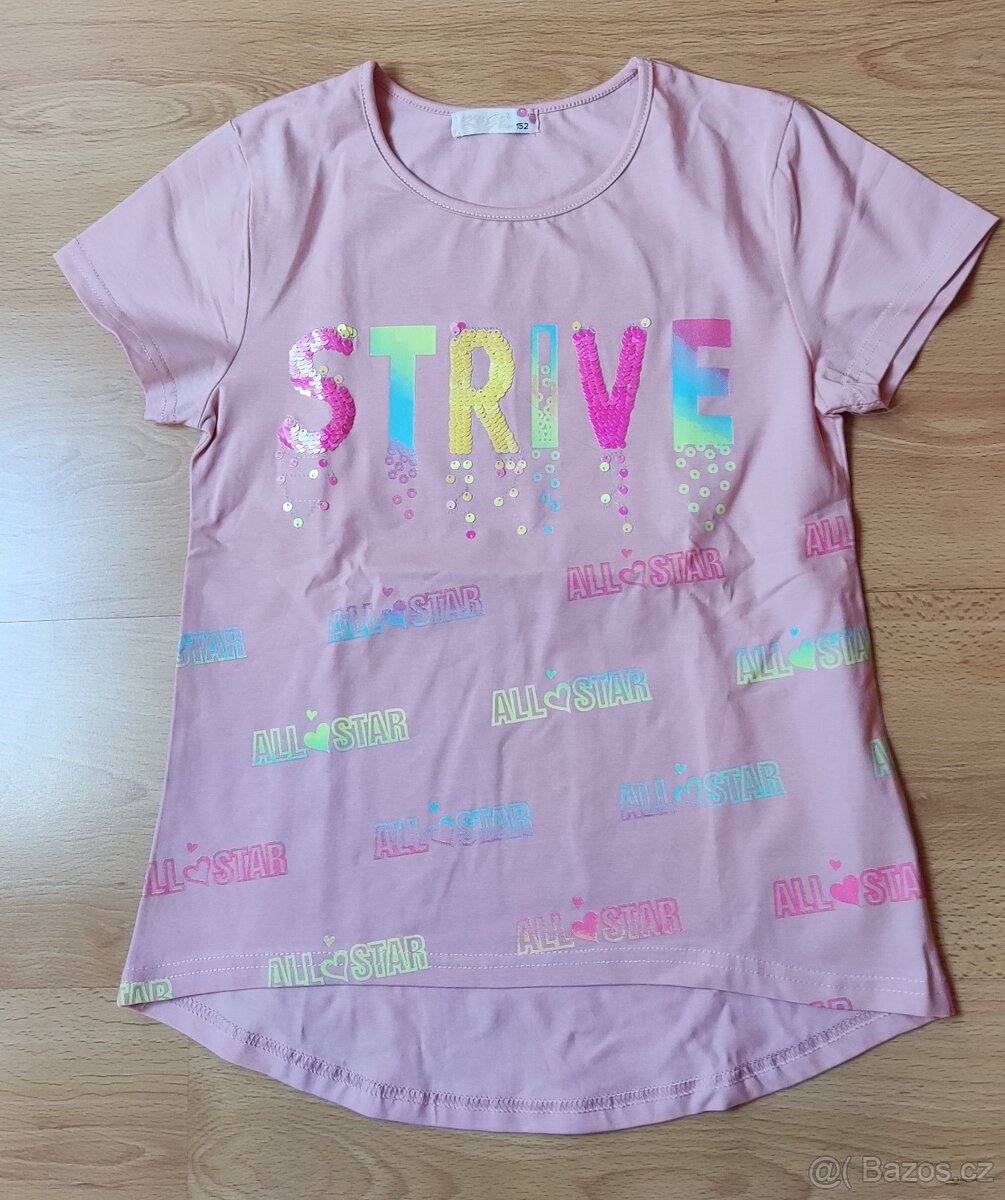Dívčí tríčka 5x 152, 1x 146 - 4