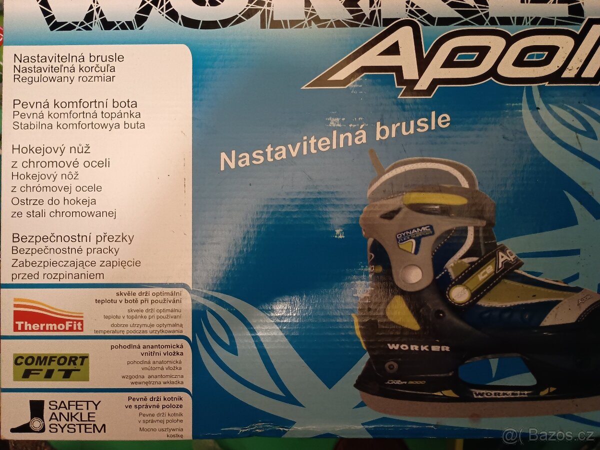 Dětské brusle Apollo nastavitelné - 4