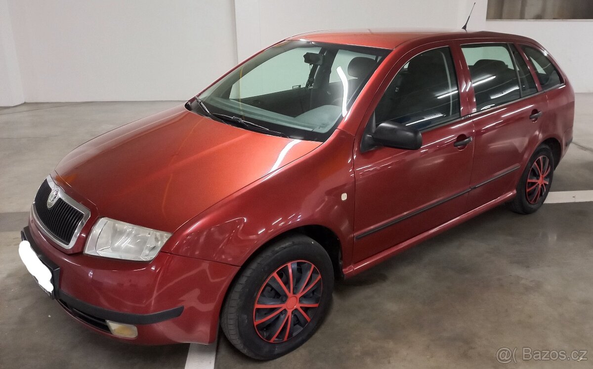 Prodám Škoda Fabia 1.2HTP 47kw,R.V.2004,STK 12/26, 182 000Km - 4