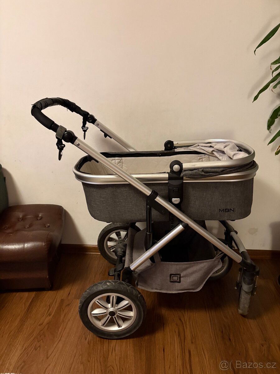 Dvojkombinace dětský kočárek Moon Nuova City - 4