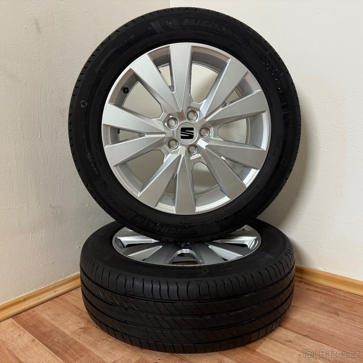 ZÁNOVNÍ SEAT ARONA 5x100 ET48+LETNÍ 205/55R17 7mm - 4