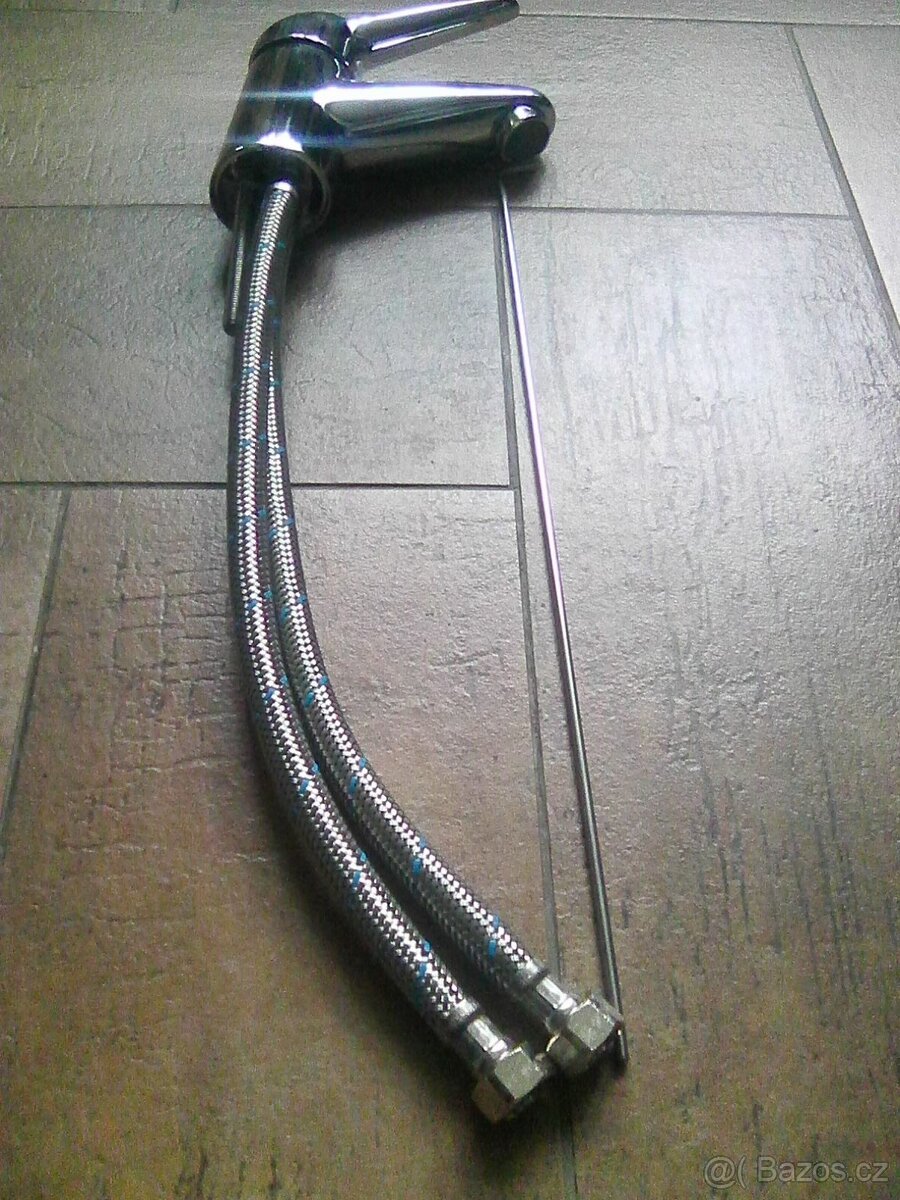 Jika Lyra Plus umyvadlová stojánková baterie s automatickou - 4