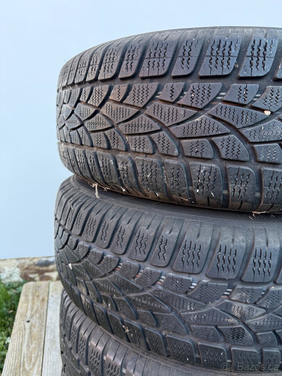 Zimni sada 16 5x112 215/65 16” 2x6,5mm 2x5,5mm VW Audi Skoda - 4