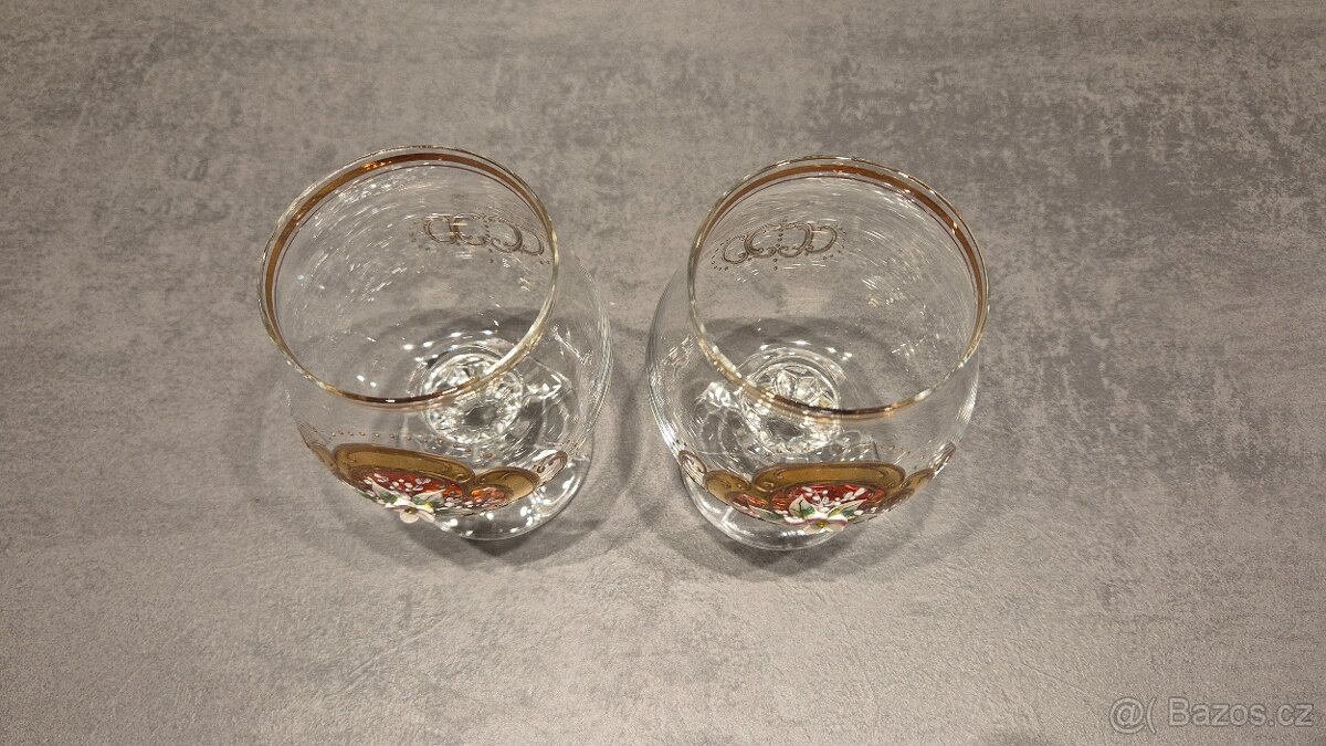 Ručně malované skleničky - 4