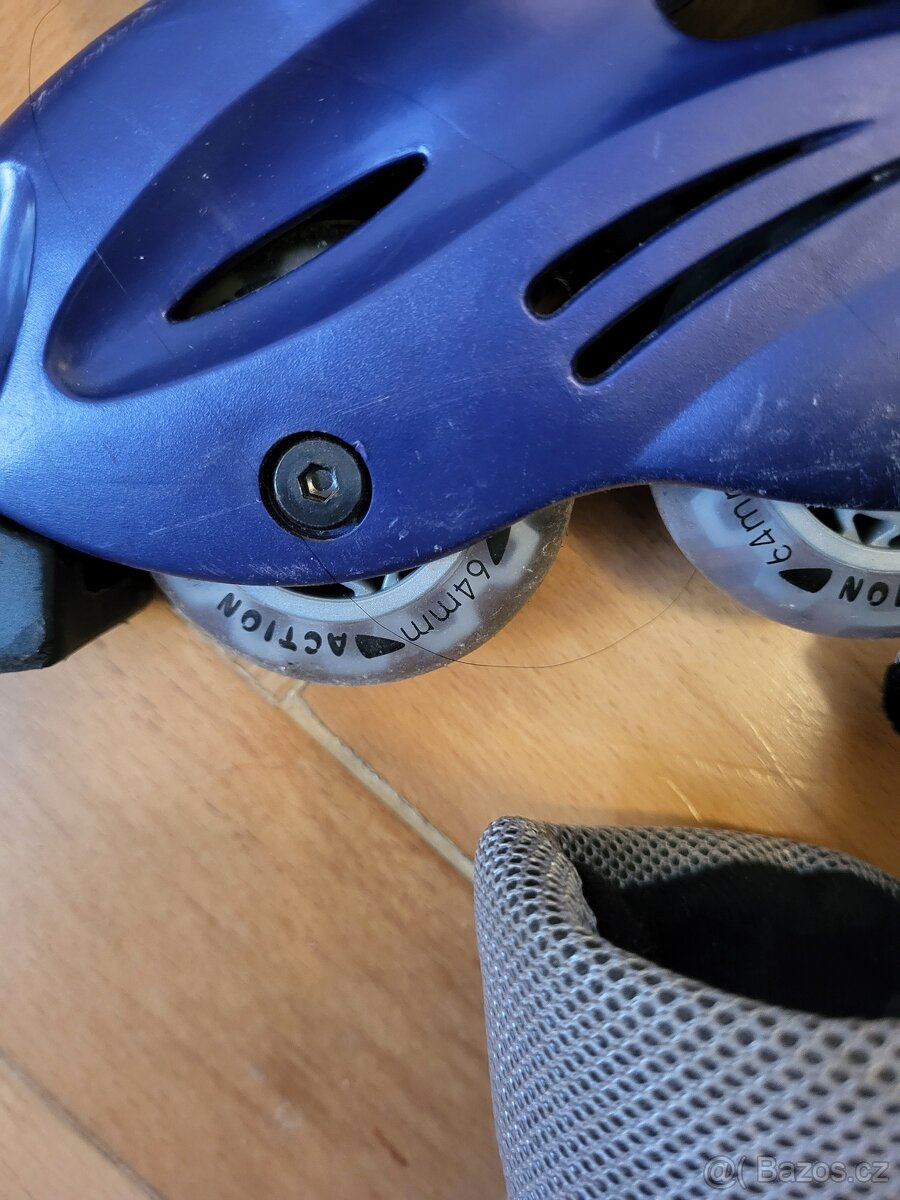 Inline Brusle ACTION s chrániči - 4