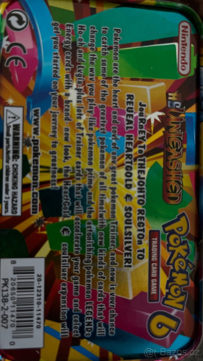 Pokemon HS Unleashed box hracich karet - 4