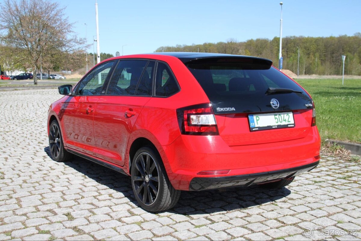 RAPID SpaceBack,1.2TSI-81kw,ŘEMEN,MONTE CARLO,Xen,Pano,PDC - 4