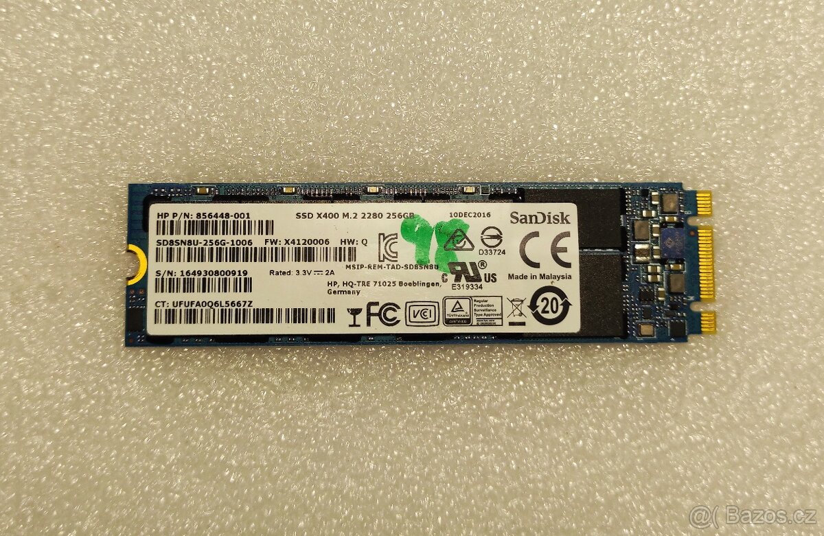 SSD pro počítače a notebooky SanDisk, Samsung 850 EVO - 4