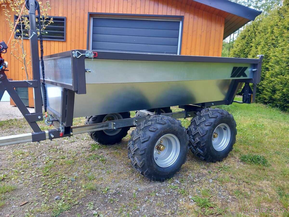 Offroad přívěs vozik za čtyřkolku atv utv malotraktor