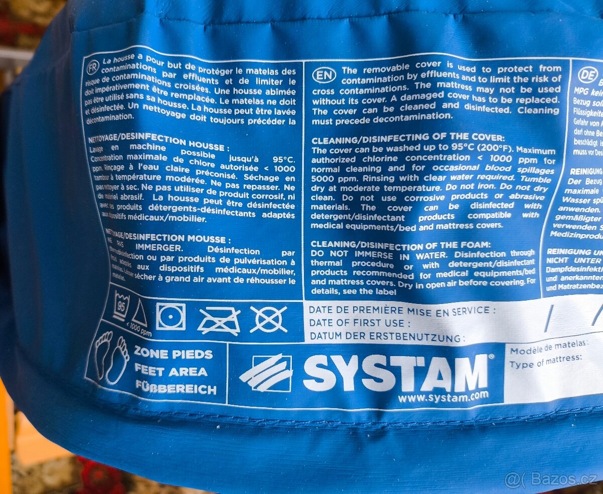 Antidekubitní matrace pro ležící pacienty, seniory - 4