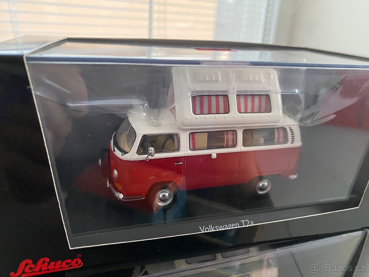 Schuco 1:43 VW Volkswagen T1 T2 Transporter Caravan - 4
