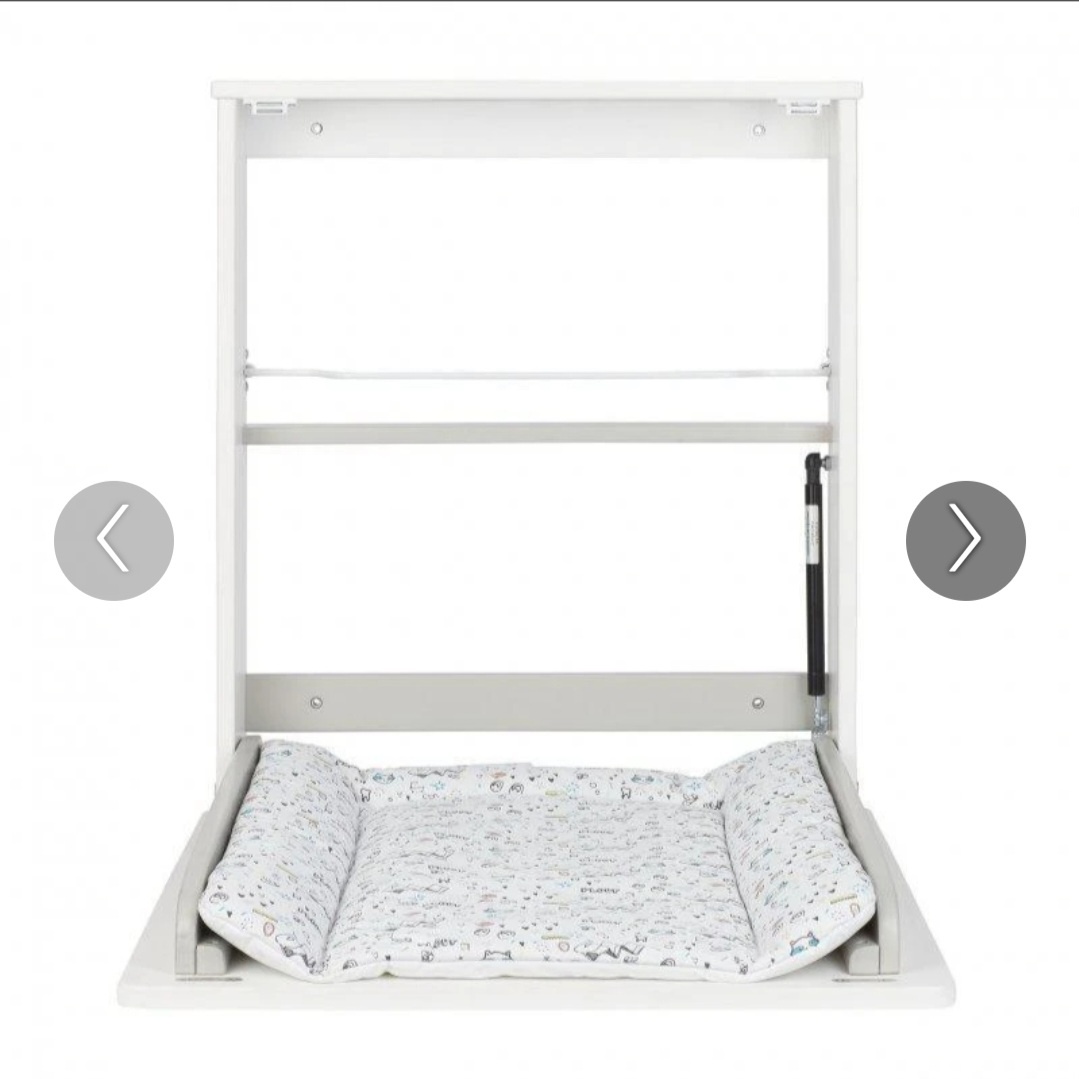 Sklápěcí přebalovací pult na zeď - 4