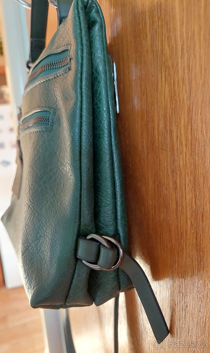Tmavě zelená kabelka - 4