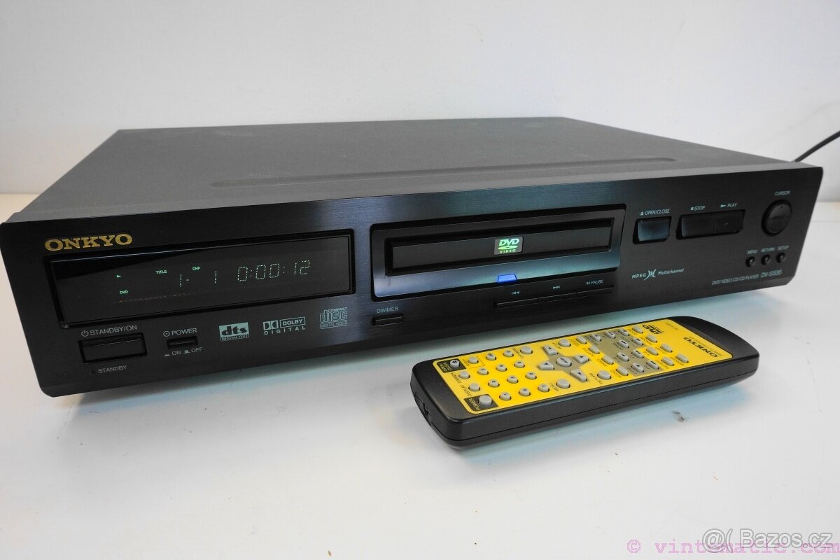 Pěkný originál dálkový ovlafač DVD VIDEO ONKYO RC-4190V. - 4