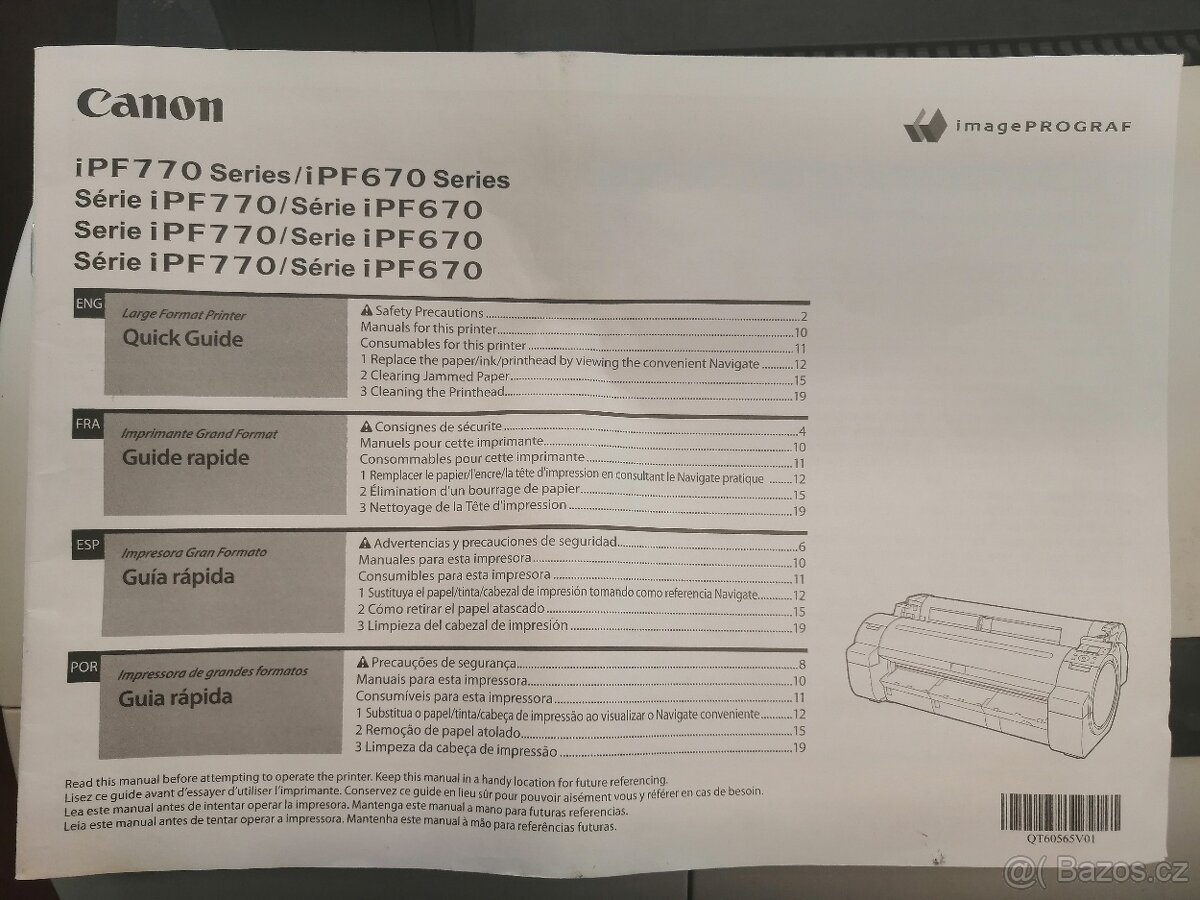 Canon image PROGRAF iPF670 - 4