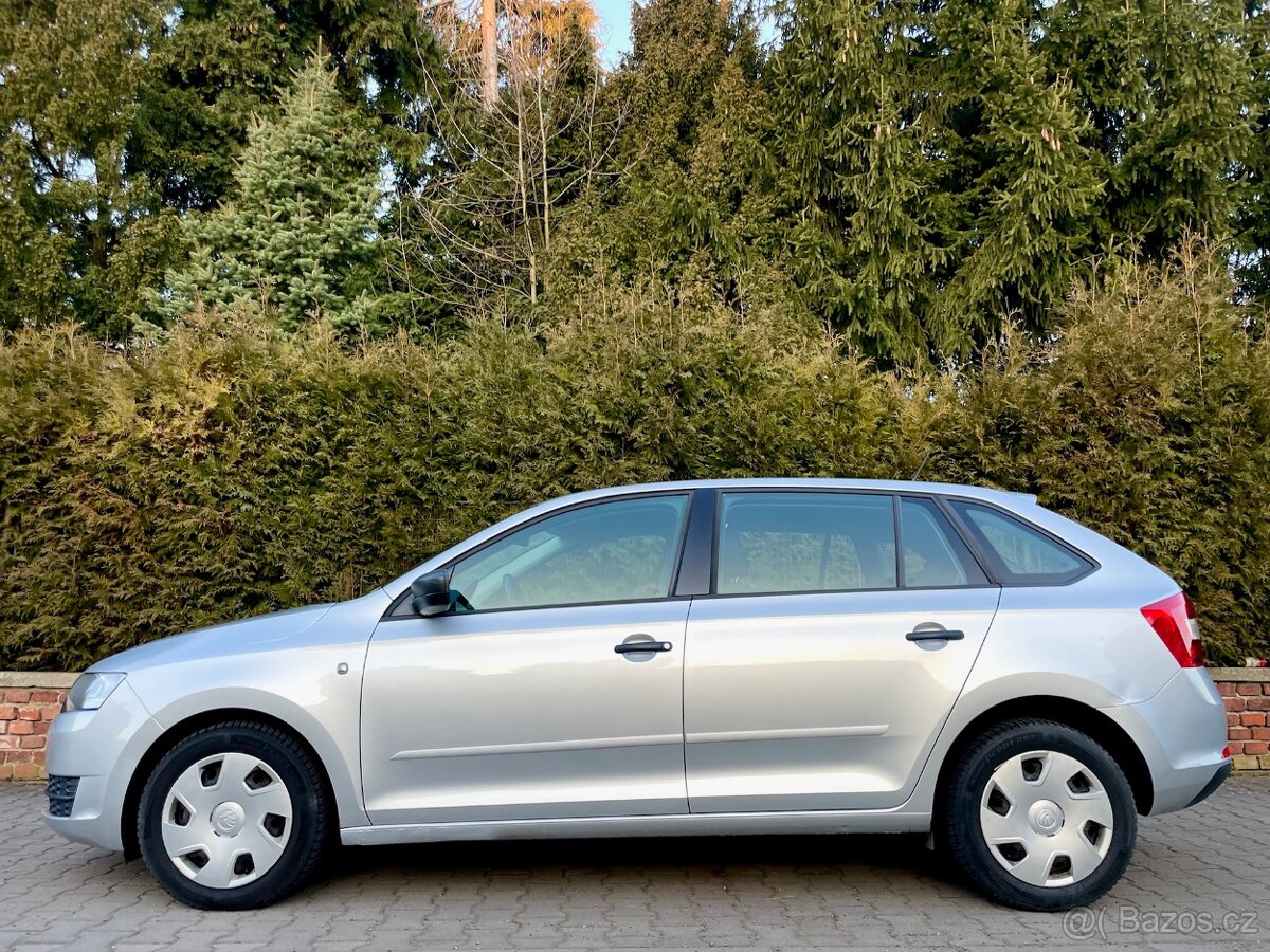 Škoda Rapid 1,6 TDI SPACEBACK-serviska, nová STK =TOP CENA= - 4
