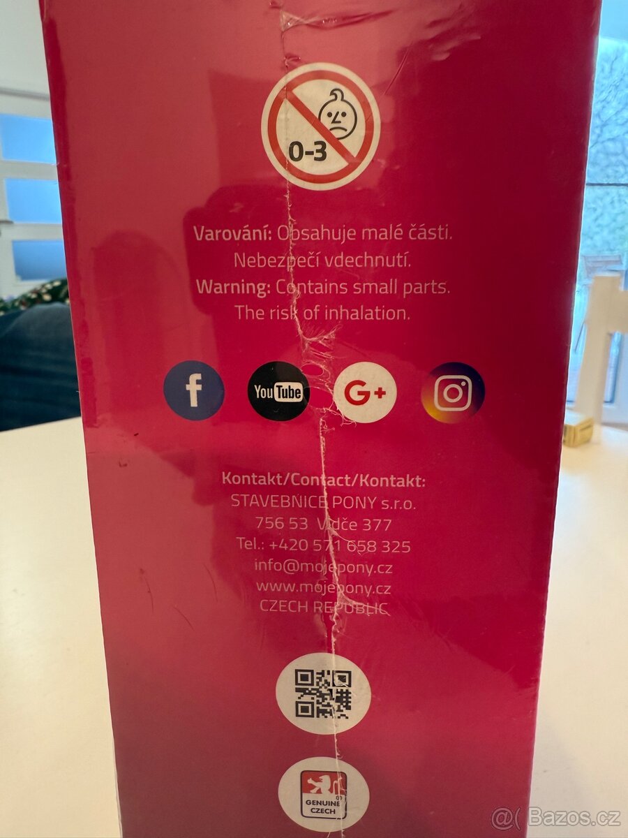 Dřevěná stavebnice Pony 01 - kufr plný hraček - 4