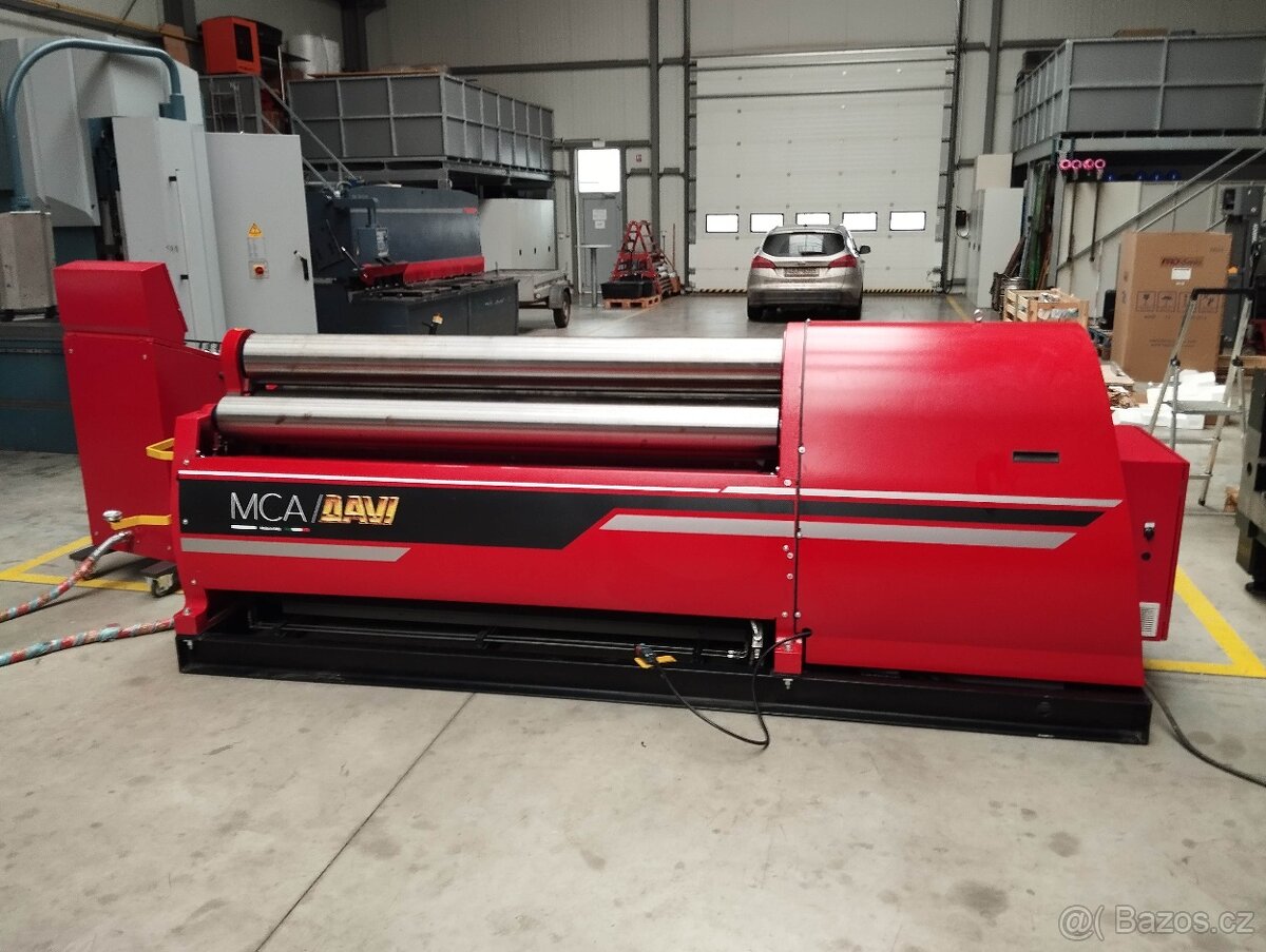 Hydraulická zakružovačka plechů DAVI, model MCA 2020 - 4
