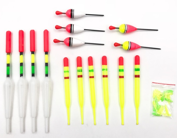 Rybolov - sada 15ks plavákov - 4