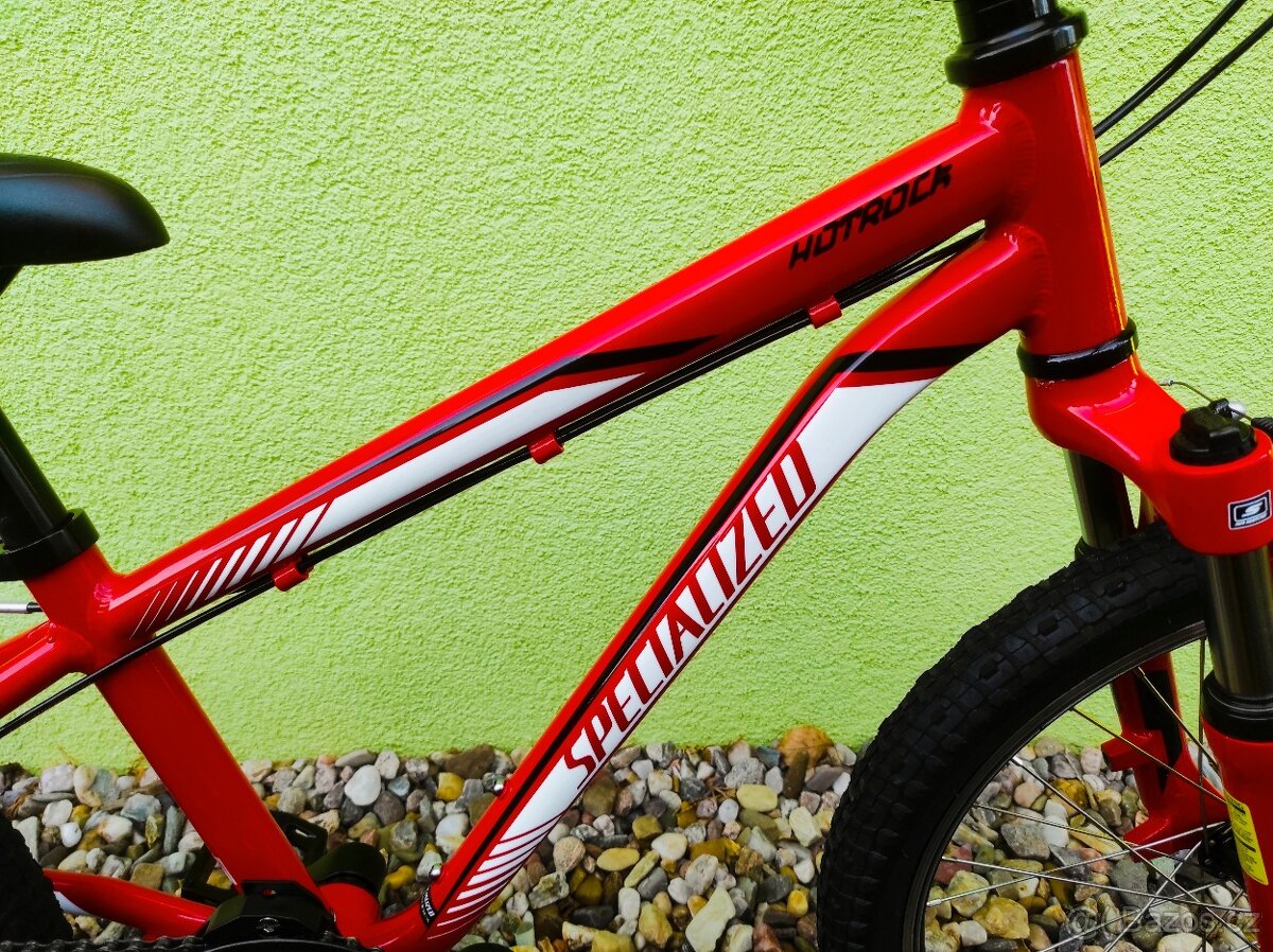 Značkové dětské kolo SPECIALIZED 20" (červená) - 4