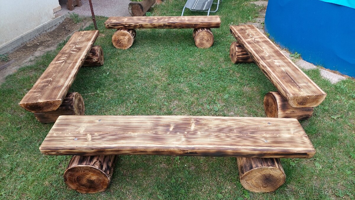 Lavice k ohništi - 4