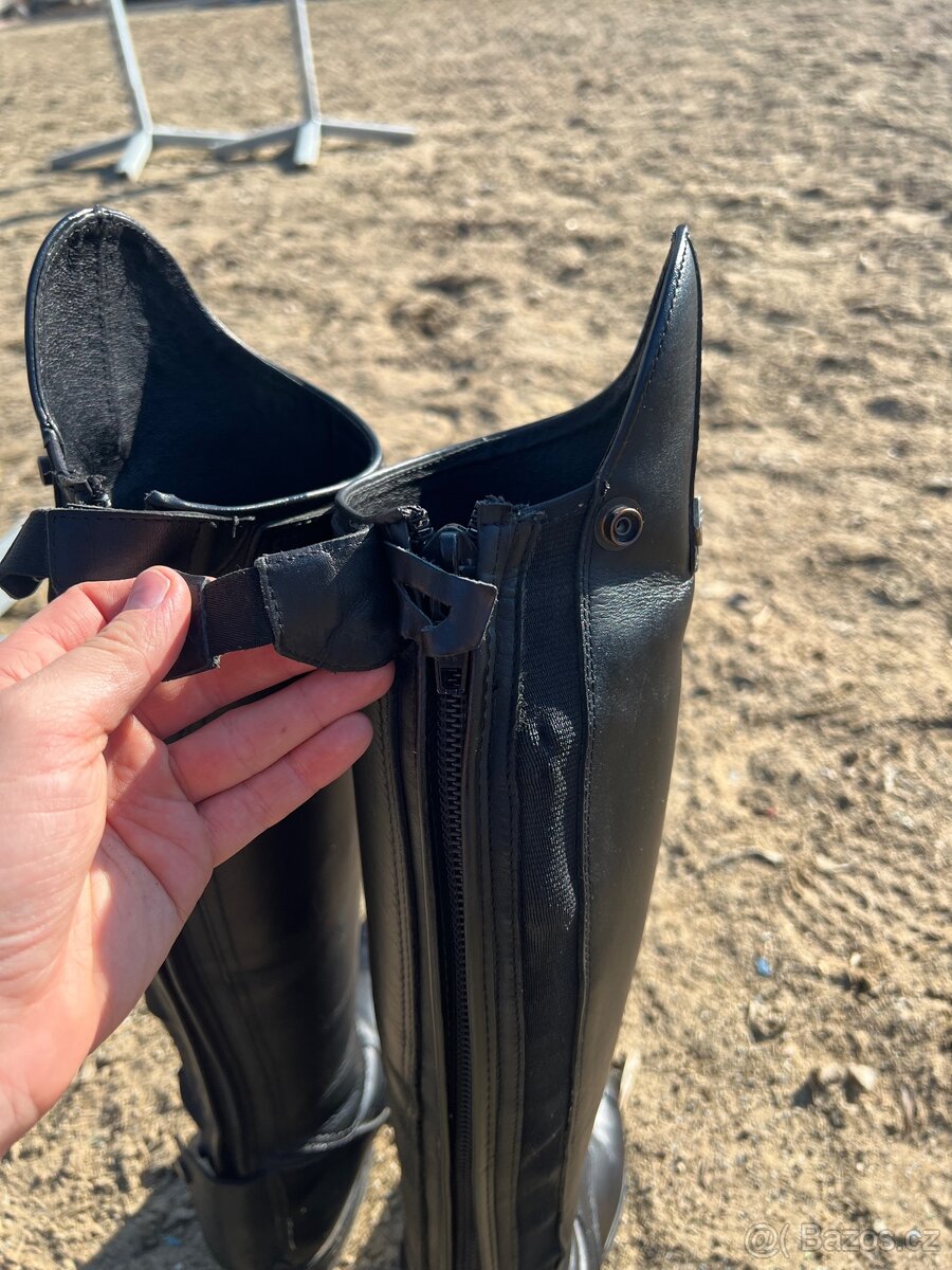 Vysoké jezdecké boty - 4