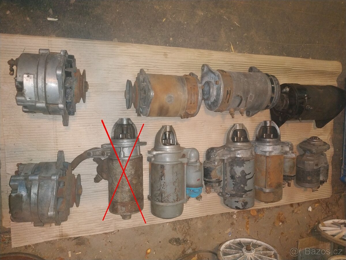 startéry, dynama škoda - 4