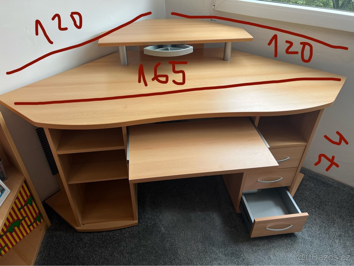 Počítačový pracovní stůl - 4