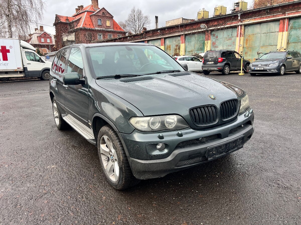 Bmw x5 e53 3.0d 160kw Highlandgrüen na díly - 4