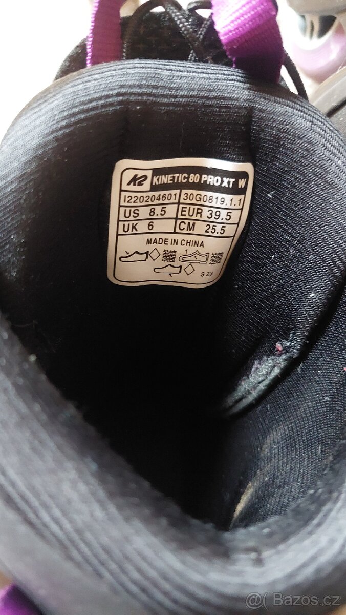 inline brusle K2 Kinetic 80 PRO XT W vel. 8,5 - 4