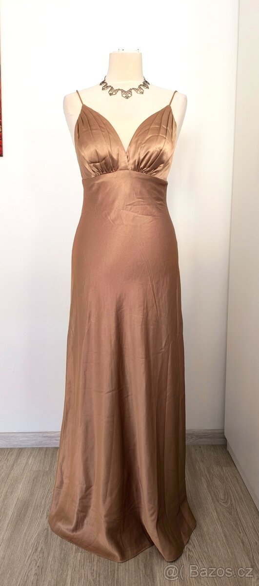 Zlaté plesové šaty - 4