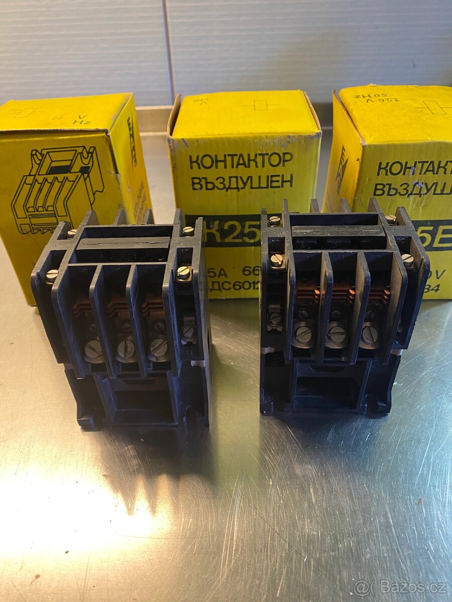 Vzduchový stykač K25 E - 4