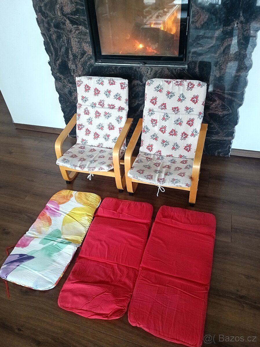 Dětské židličky/křesílka IKEA - 4