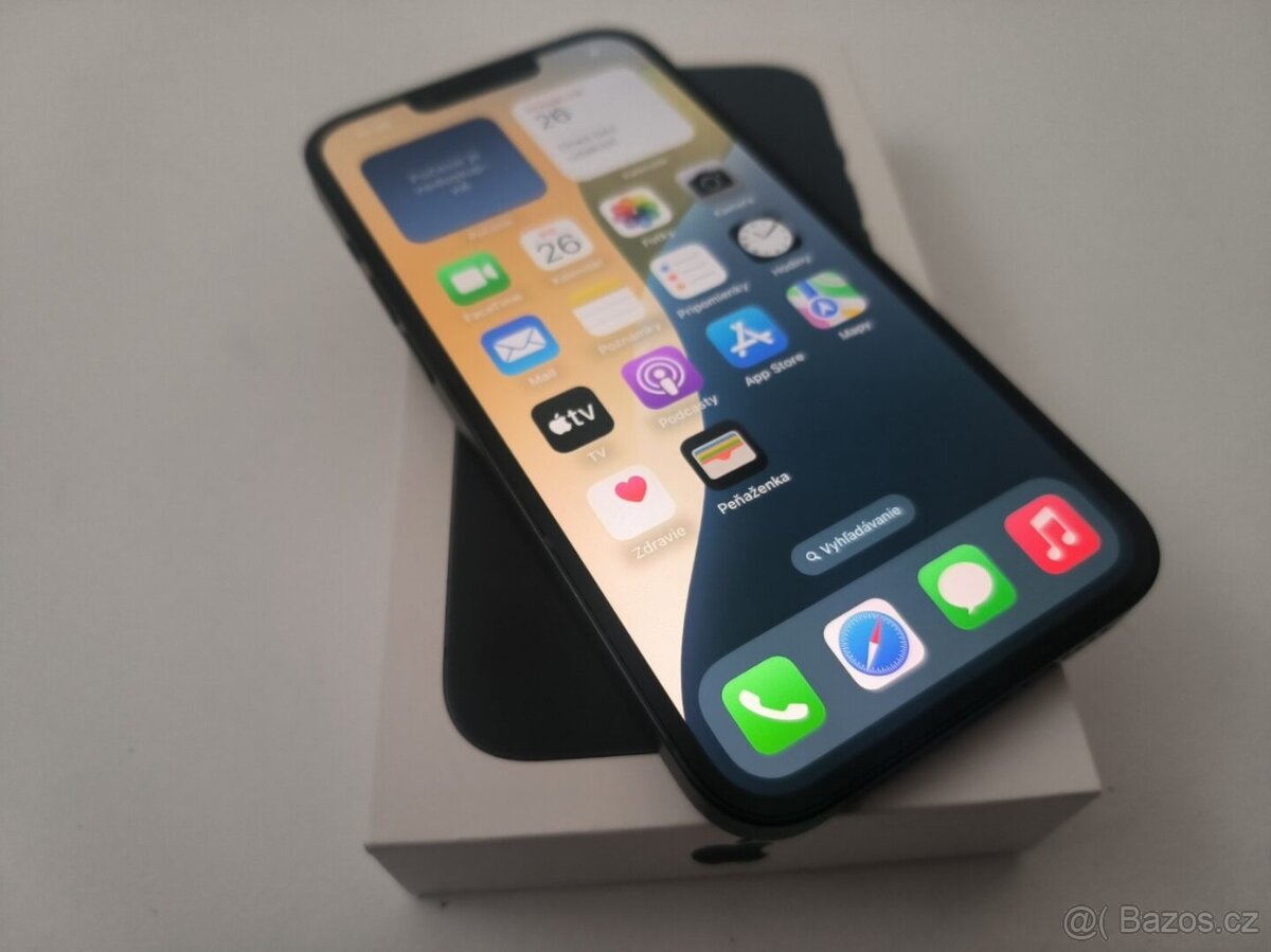 apple iphone 13 256gb Midnight 100% Batéria - 4