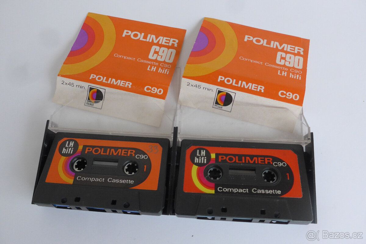 AudioKazety POLIMER C90 2ks MC Hungary - 4
