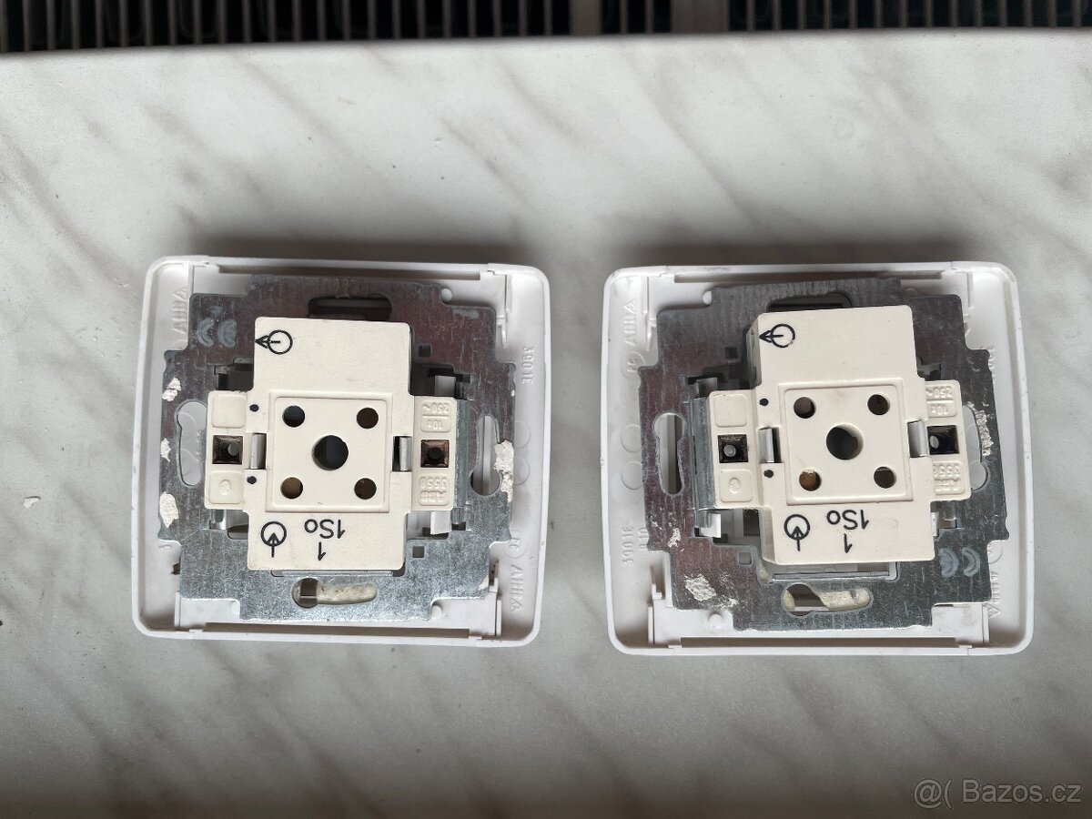Zásuvky a vypínače ABB Element bílá - 4