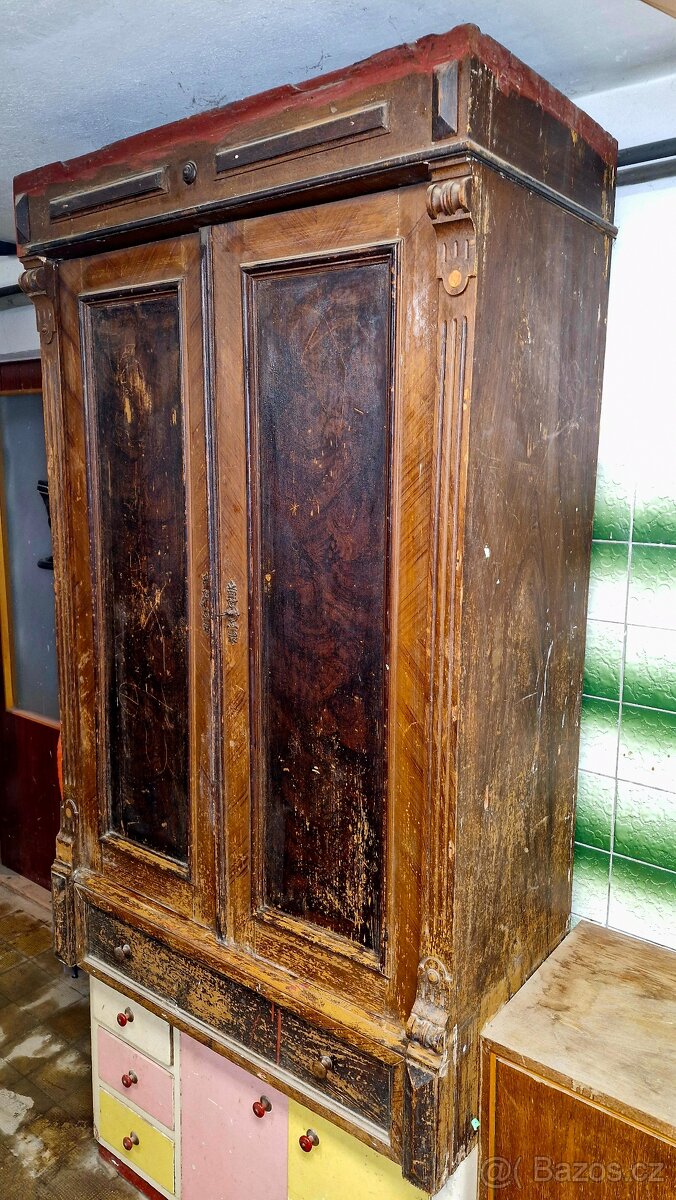 Starožitná skříň (Biedermeier) - 4