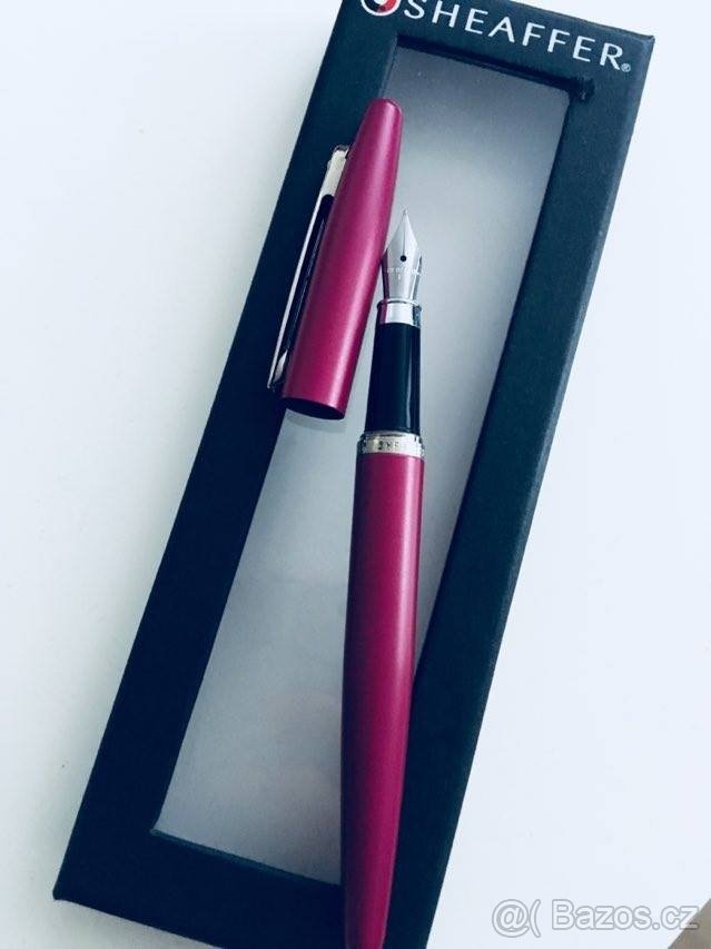Luxusní plnicí pero Sheaffer – Hrot F – Jako nové - 4