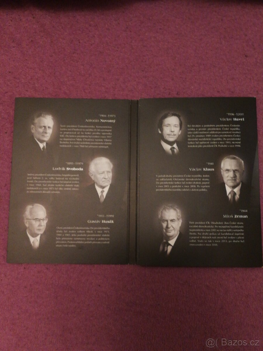 Pamětní medaile Naši prezidenti - 4