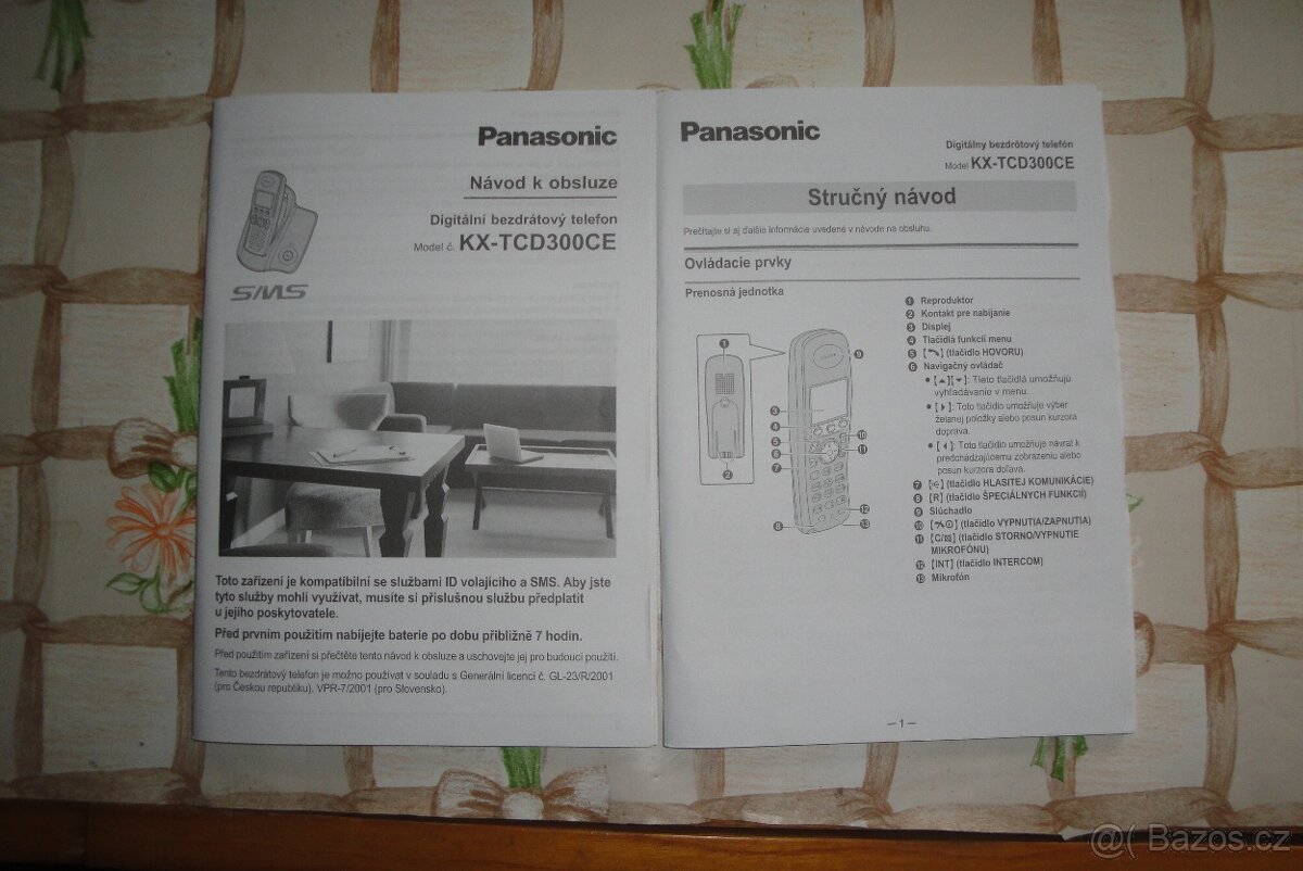 Stolní telefon Panasonic KX-TCD300 - 4