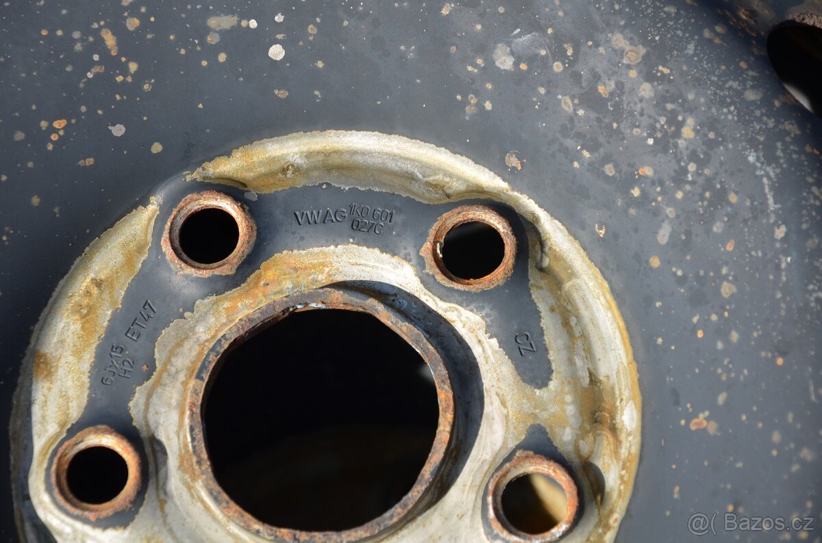 Octavia 2, Caddy, Touran, Golf - zimní kola 15" - 4