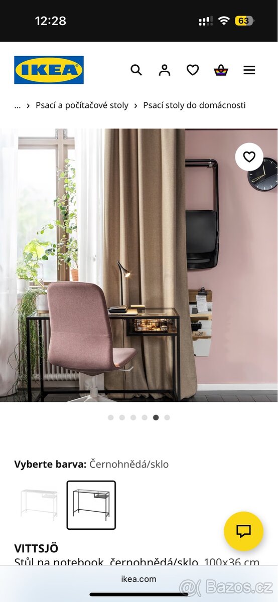 Psací stůl VITTSJO - 4