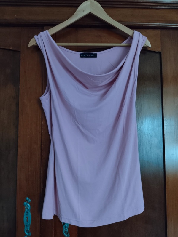 Dámské delsi tričko, top s vodou, vel. 40, Melrose - 4