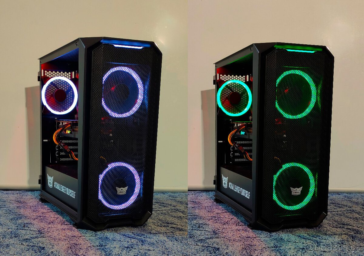 Herní PC | Ryzen 5 | RTX 4060 OC | m.2 NVME 1 000GB - 4